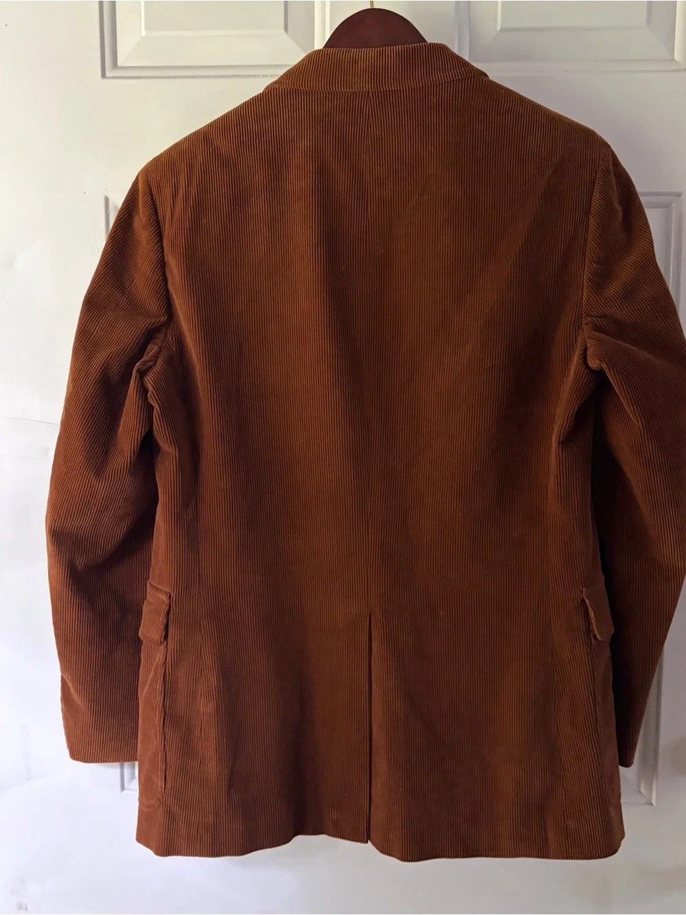 Corduroy Sport Coat in Rust Brown - Classic Men's Blazer